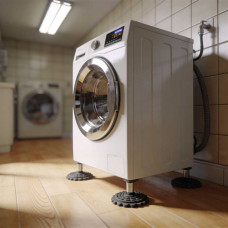 Как установить стиральную машину на деревянный пол без вибрации