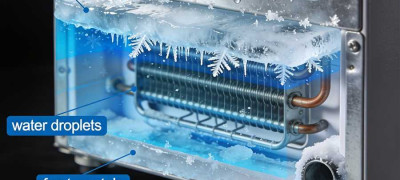 Почему в холодильнике образуется лёд на задней стенке