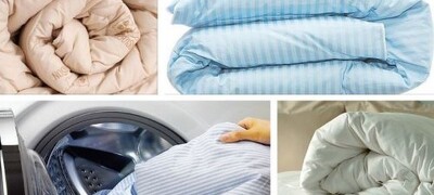 Как правильно постирать одеяло в стиральной машине