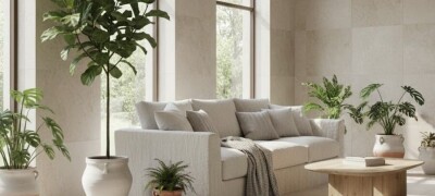 Экологичный интерьер: почему керамогранит для стен — альтернатива обоям и штукатурке