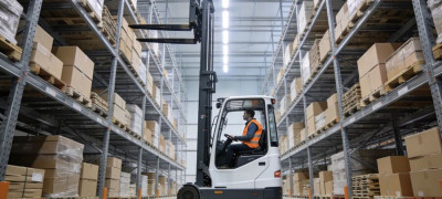 Сколько ричтраков нужно складу: формула расчёта по товарообороту и высоте стеллажей