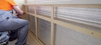 Как самостоятельно утеплить балкон пеноплексом внутри— этапы работы