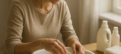 Как стирать вещи для новорождённых