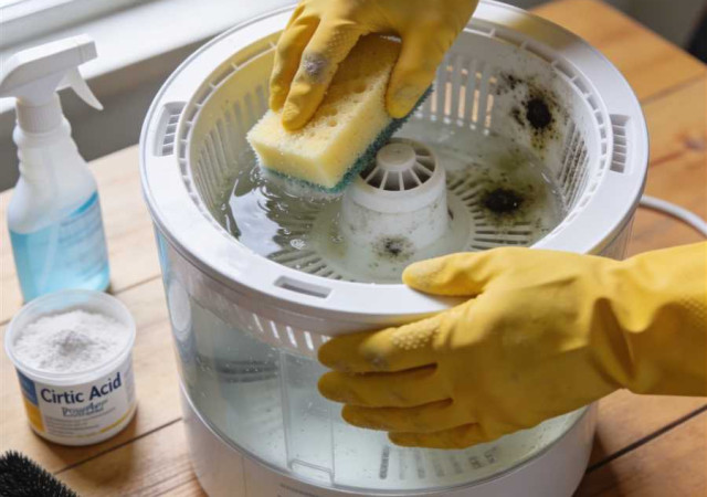 Как почистить увлажнитель воздуха от накипи и плесени