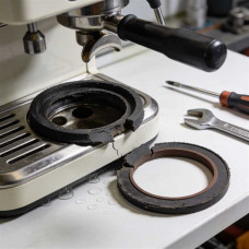 Почему кофемашина течёт снизу – ремонт уплотнителей