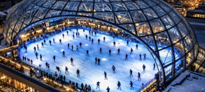 Каток на крыше торгового центра: как это работает и почему это выгодно