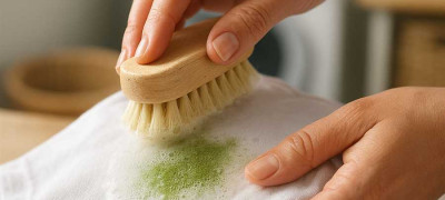 Чем вывести пятно от травы с детской одежды