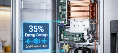 Инверторный компрессор в холодильнике – экономия и бесшумность