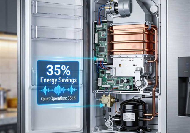 Инверторный компрессор в холодильнике – экономия и бесшумность