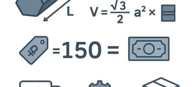 Как рассчитать стоимость заказа на шестигранник 12×18Н10Т: формула веса, стоимость металла, доставка, обработка