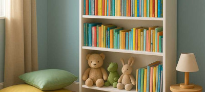 Как выбрать стеллаж для книг в детскую