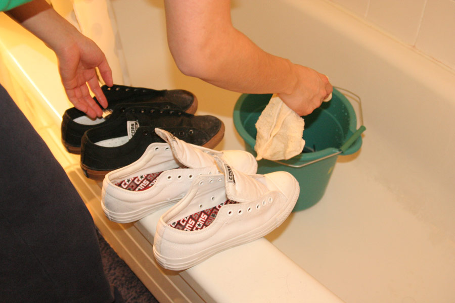 чистка обуви