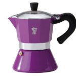кофеварка гейзерная фиолетовая