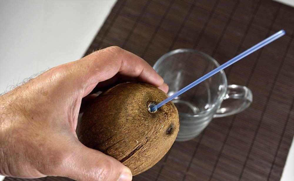 открытый кокос