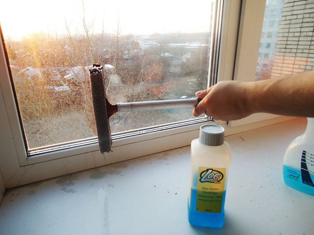 как отмыть окна