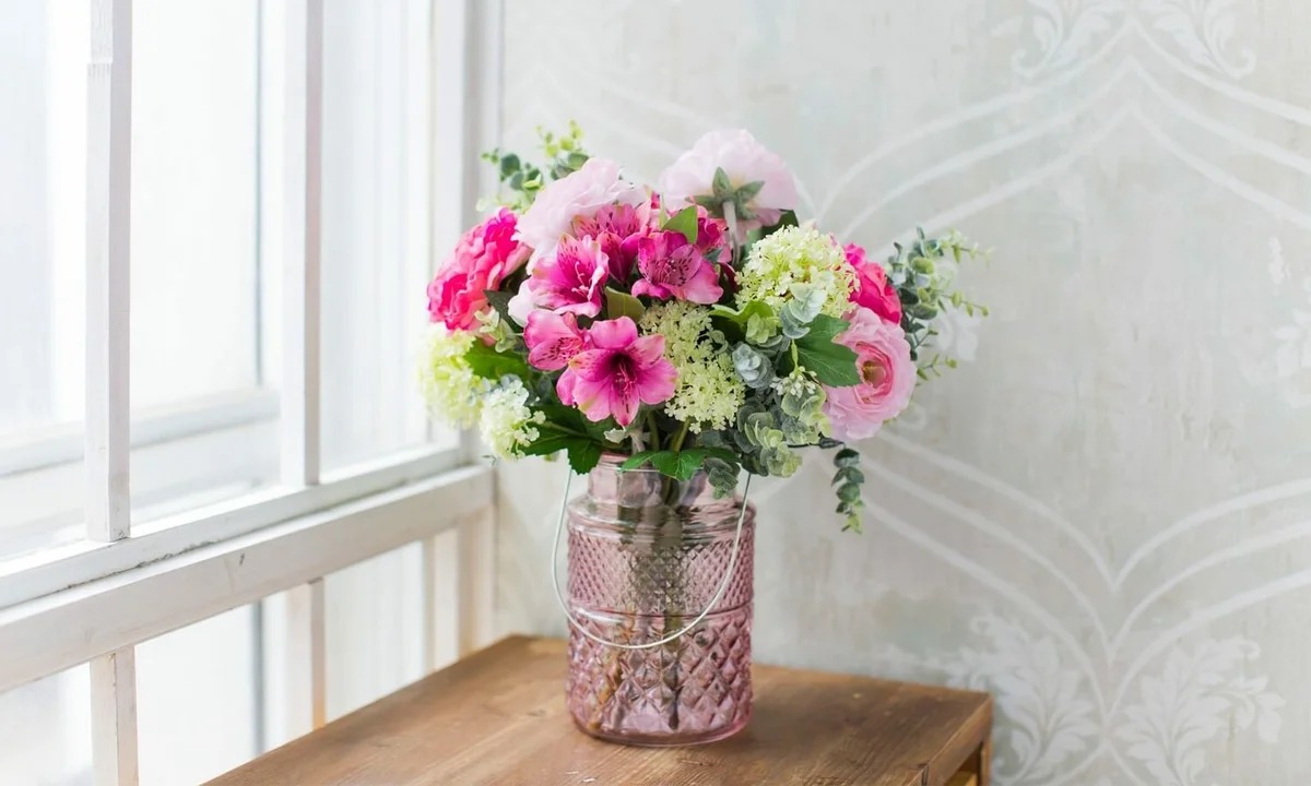 цветы в вазе фото