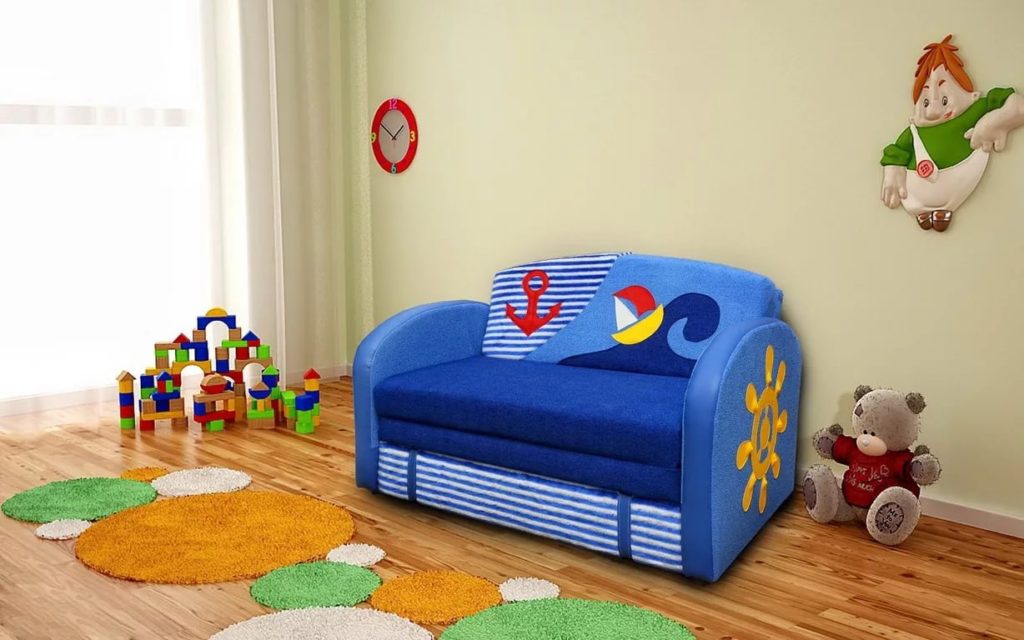 Кресло кровать для девочки 3 лет