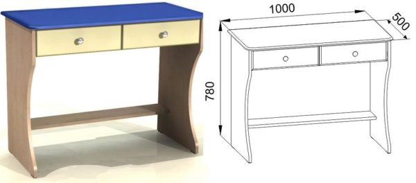Письменный стол для школьника своими руками из дерева