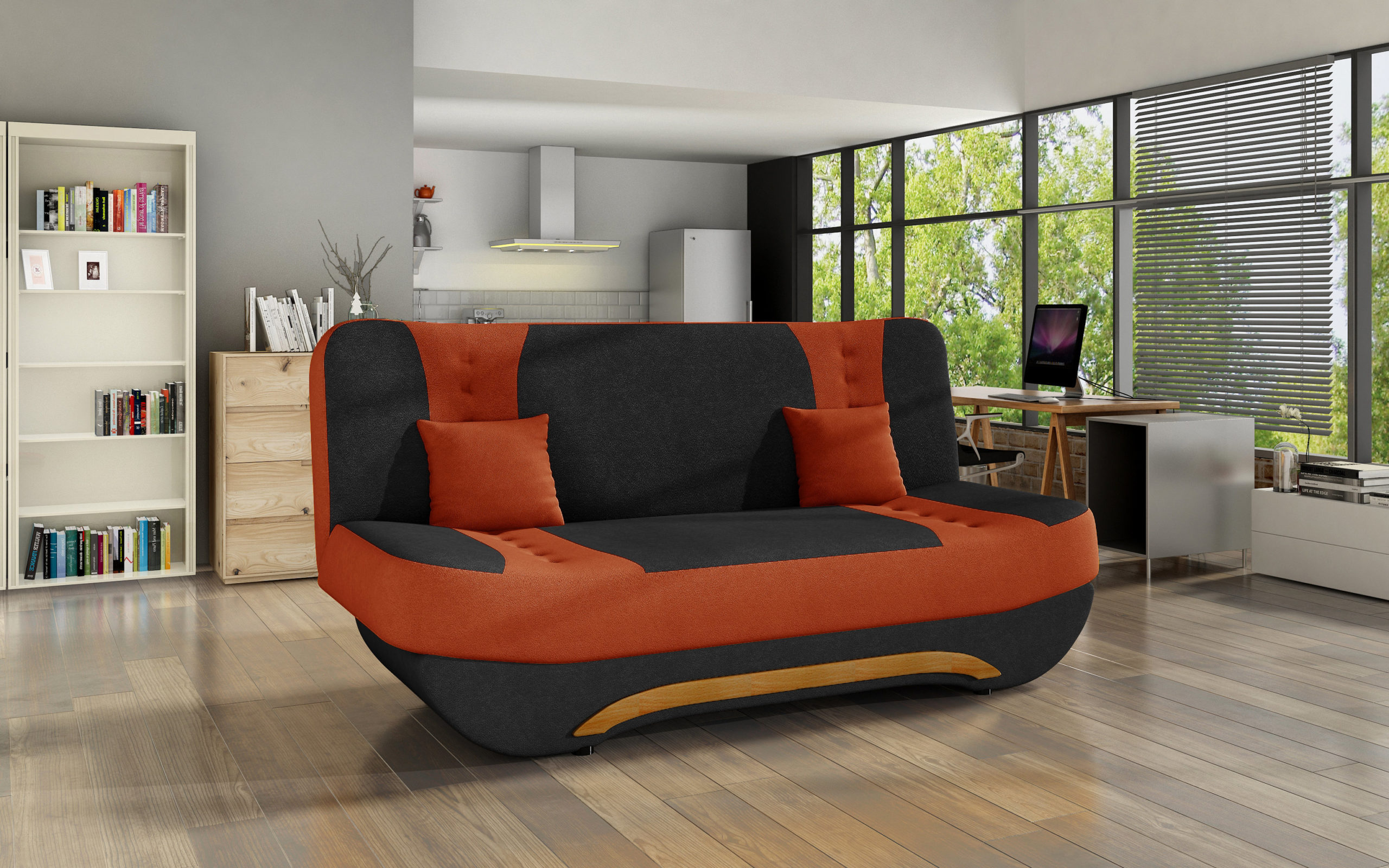 модели диванов для сна в маленькую комнату