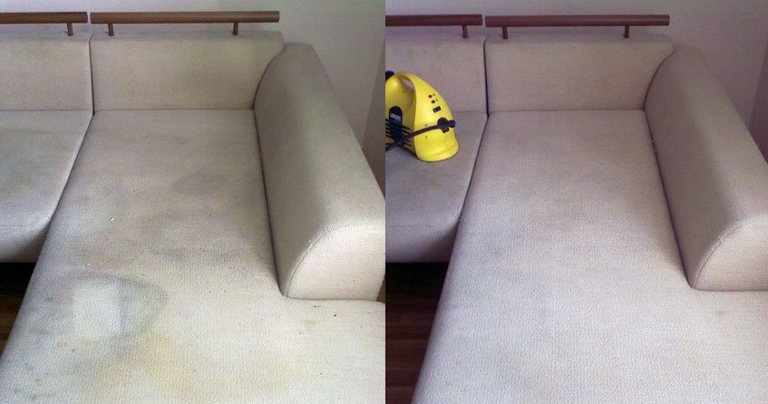 диван до и после