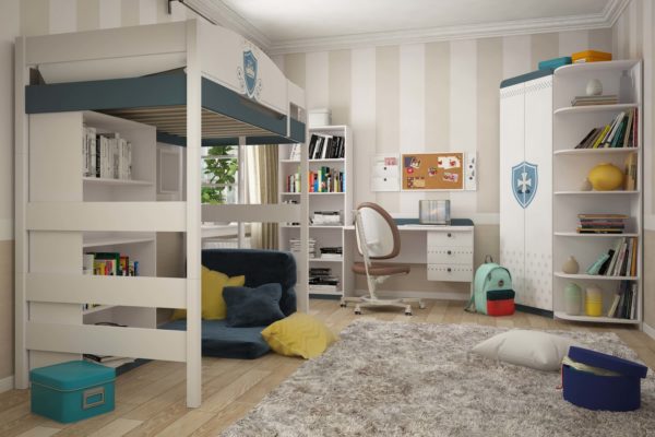 Кровать для родителей с ребенком