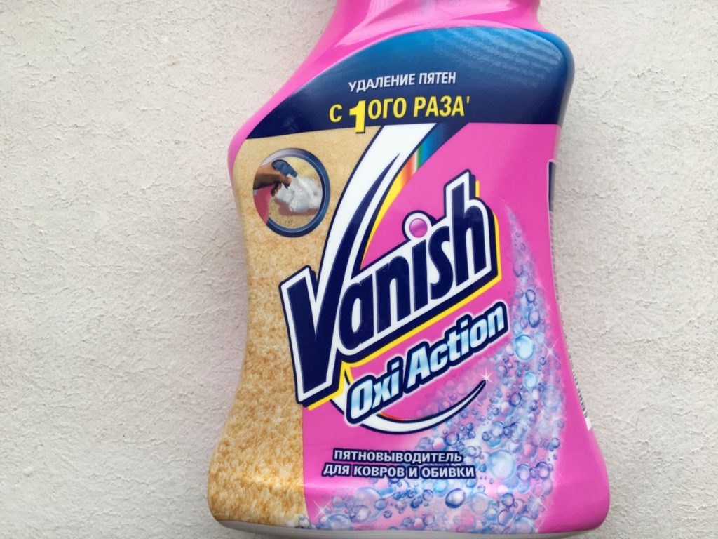 Средство для чистки мебели vanish