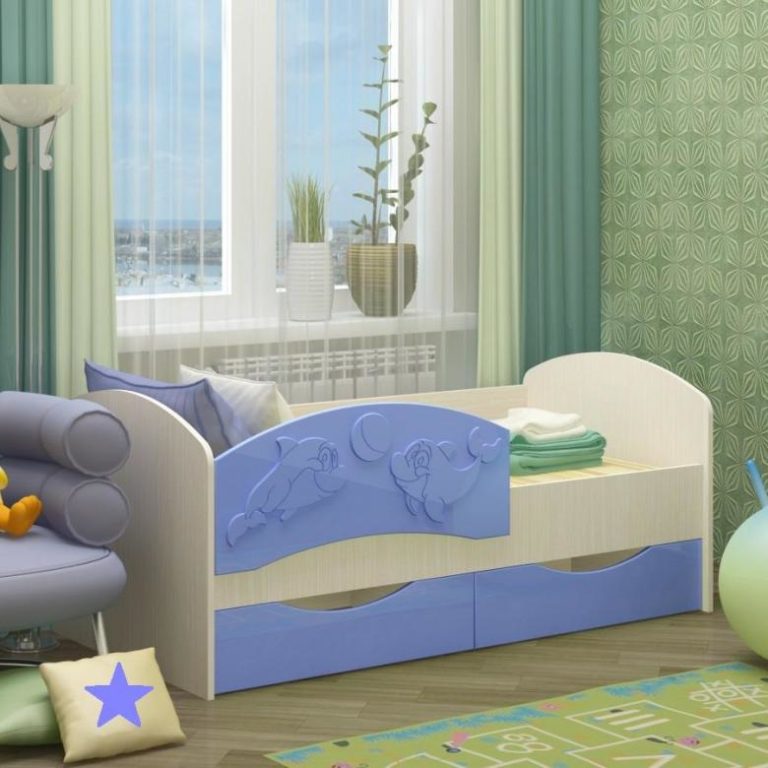 Детская кровать в морской тематике