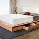 кровать-подиум с выдвижным ящиком