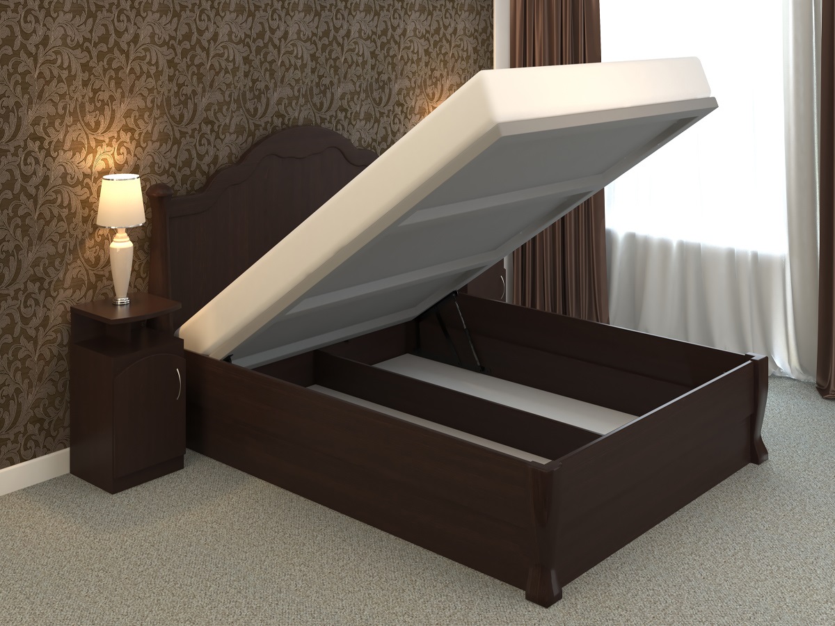 кровать с подъемным механизмом конструкция