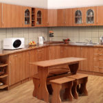 навесные шкафы на кухне дизайн фото