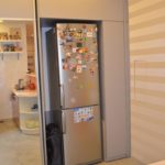 шкаф для холодильника арка