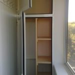 шкаф на балкон из 2 отделений