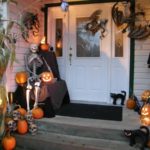 украшение дома на хэллоуин оформление идеи