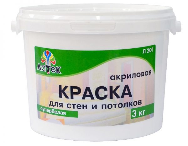 Покрасить стол акриловой краской