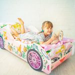 детская кровать машина фея