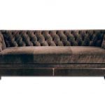 коричневый мягкий диван