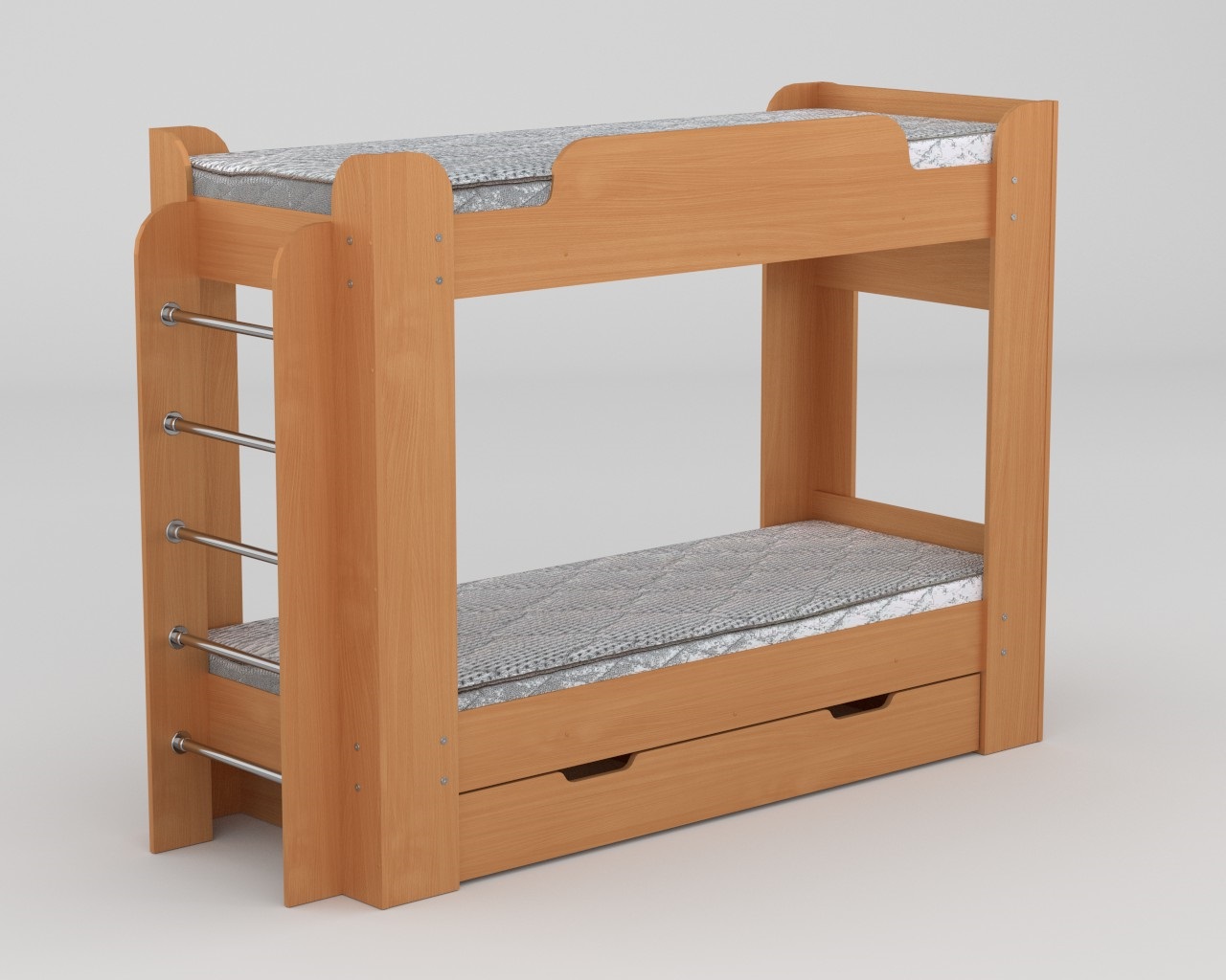 сборка детской двухъярусной кровати