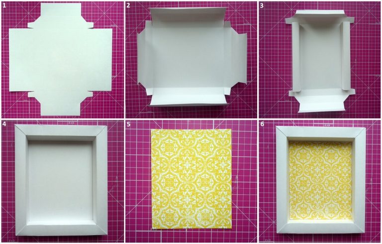 Как сделать красивую рамку для фото из бумаги: пошаговая инструкция