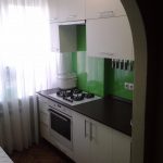 кухонный гарнитур зеленый