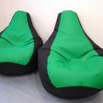 кресло-мешок зеленое