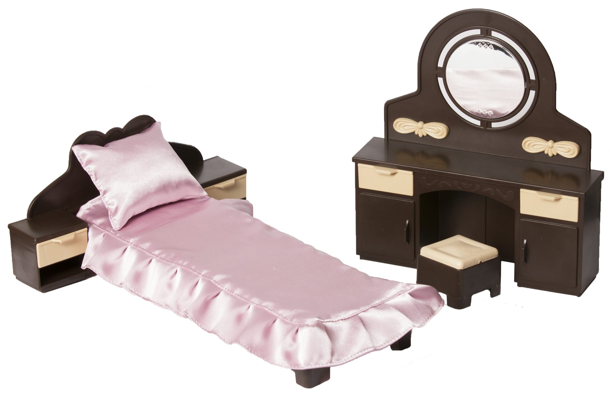 Кровать для кукол 2 ярусная