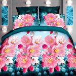 постельное белье с цветами