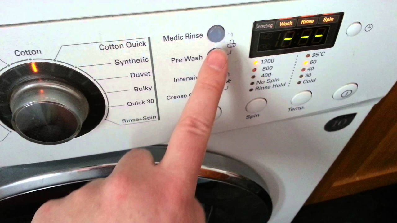 сбой в стиральной машине
