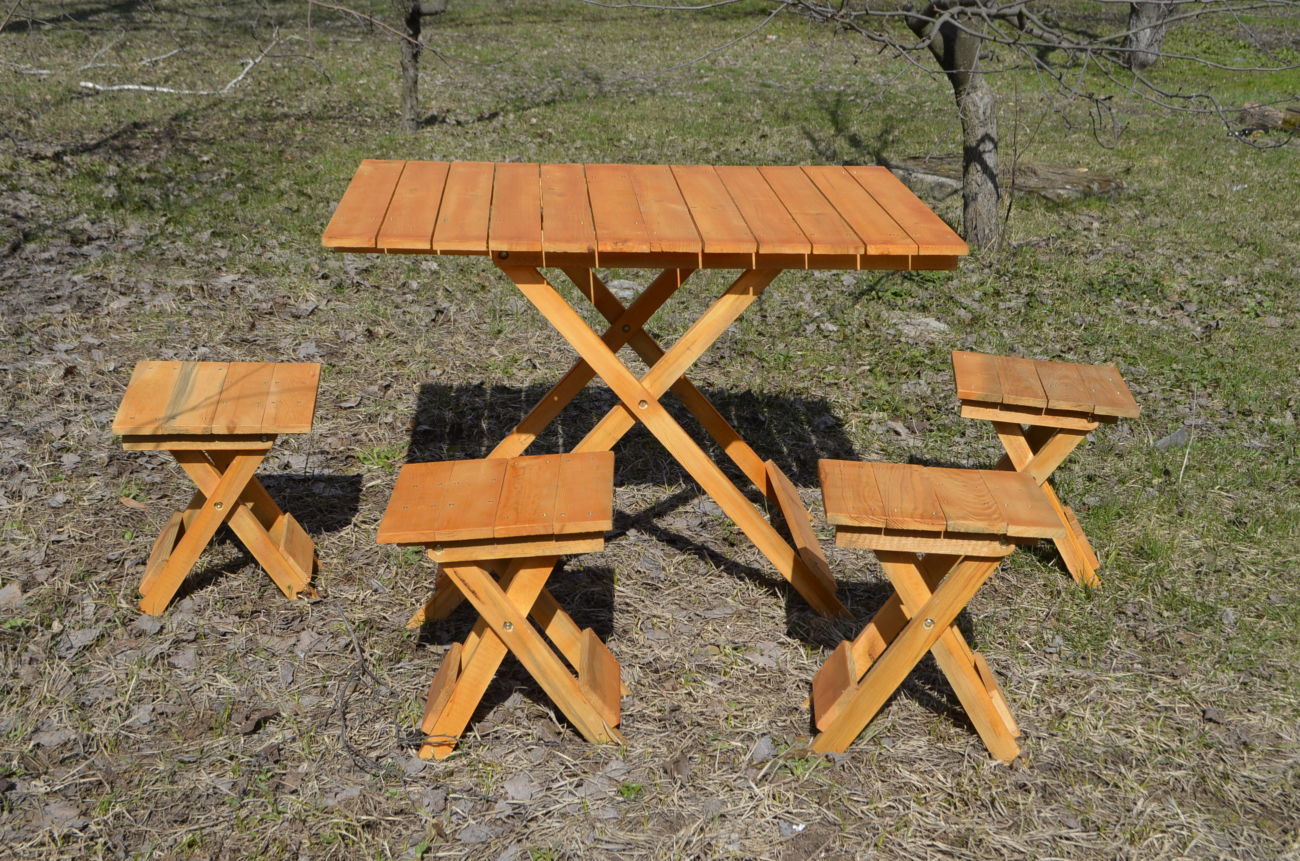 уникальный столик для пикника