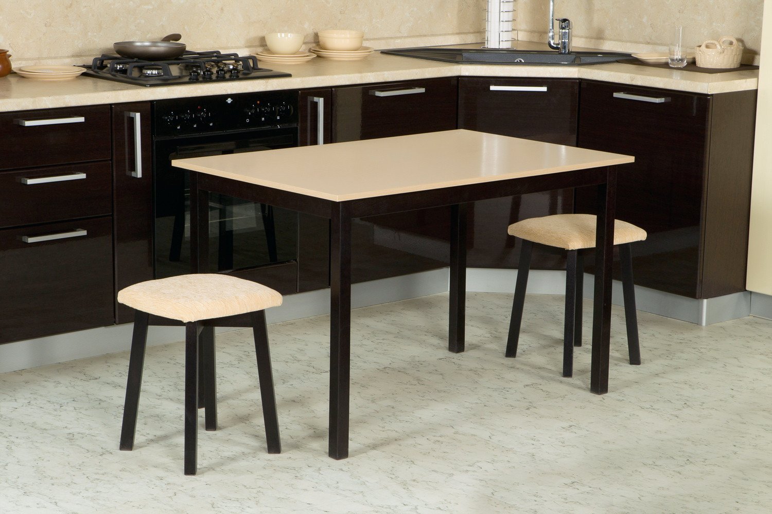 Покажи столы кухонные. Стол "диез" т1. Стол диез т8 с-320. Хофф столы кухонные. Стол раздвижной 190*75/120*75 венге дуб молочный диез.