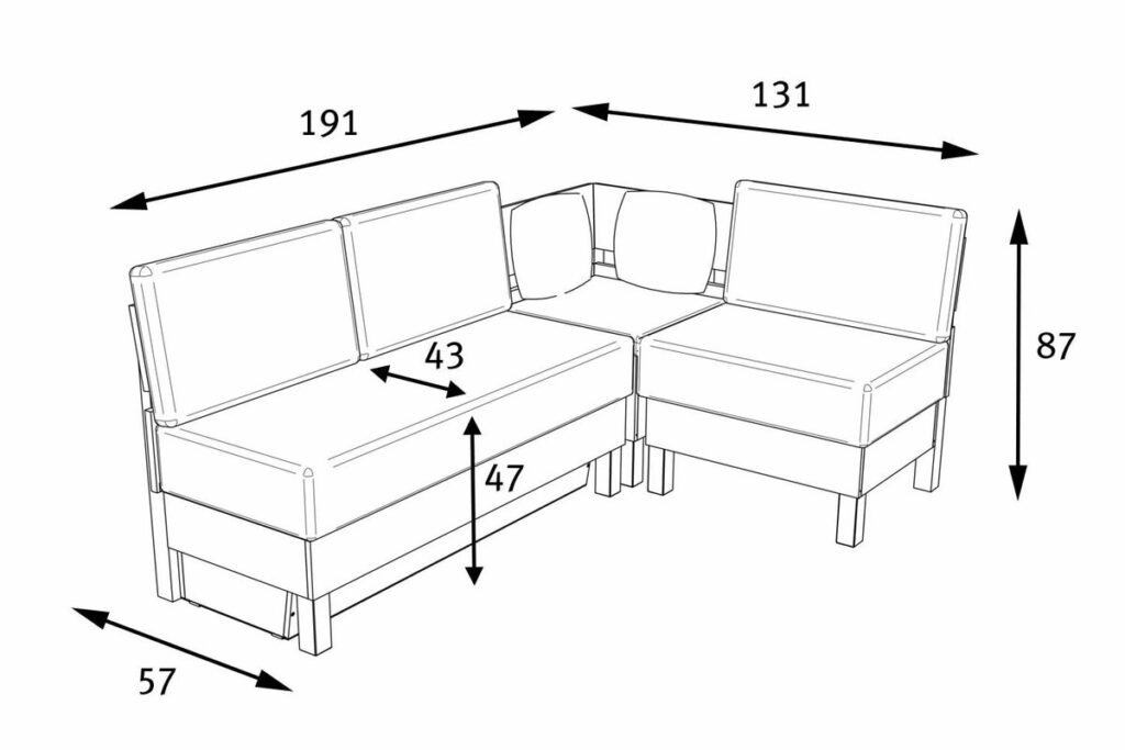 Угловой диван для кухни своими руками чертежи и схемы