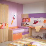 детская комната фиолет