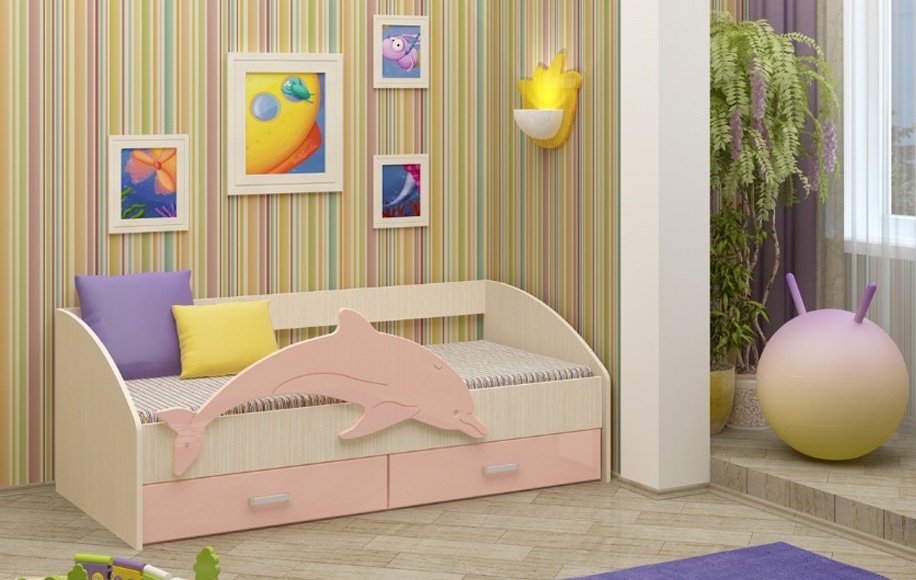 детская кровать дельфин фото дизайн