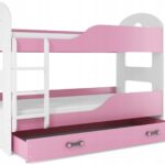 детская кровать розовая