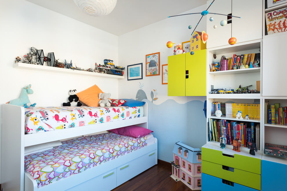 дизайн маленькой детской комнаты